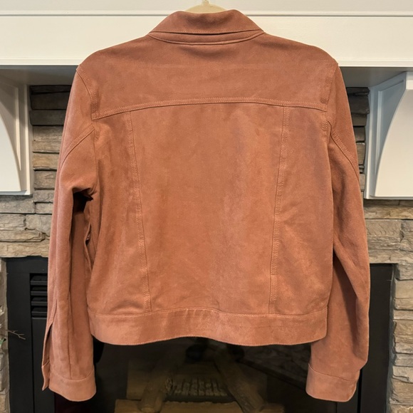 H&M Divided Suade Jacket, Size Medium. - Picture 2 of 5